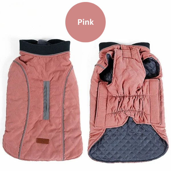 CozyFall Quilted Dog Jacket