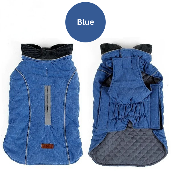 CozyFall Quilted Dog Jacket