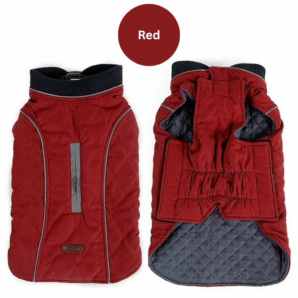 CozyFall Quilted Dog Jacket