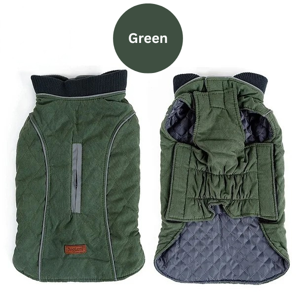 CozyFall Quilted Dog Jacket