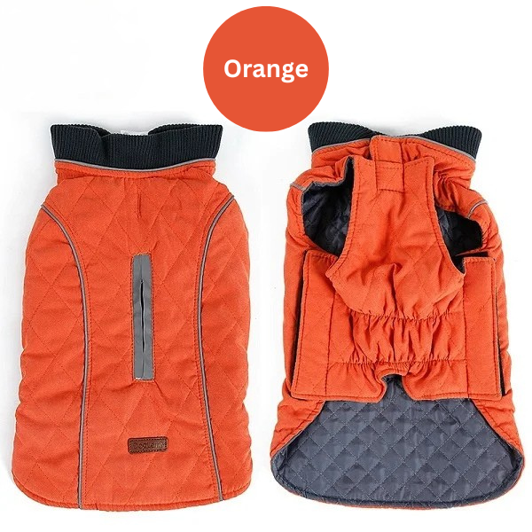 CozyFall Quilted Dog Jacket
