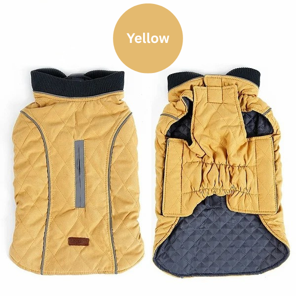 CozyFall Quilted Dog Jacket